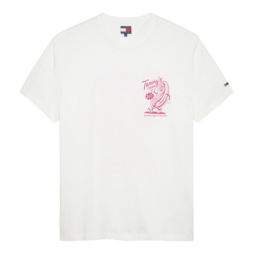 Tommy Hilfiger Ανδρική κοντομάνικη μπλούζα Back Graphic Crew Neck T-Shirt